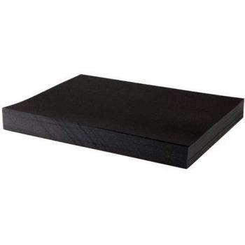 Bright Ideas A4 Coloured Paper Black 225 gsm Matt 100 Sheets