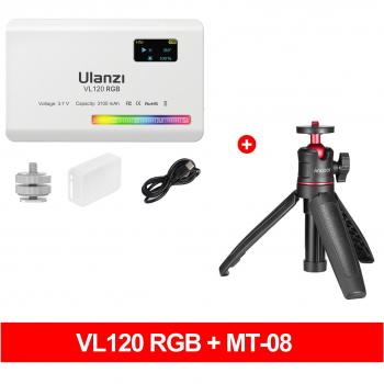 Miniluz LED Ulanzi VL120 con Efectos de Iluminación
