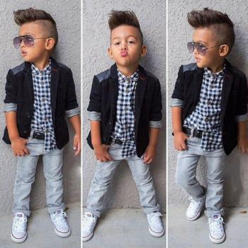 Toddler Boys Casual Suit Set