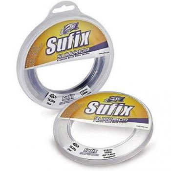 Línea de pesca Sufix Monofilamento Superior 100 M Blanco