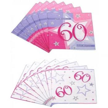 Amscan Shimmer 60e Napkins (Pak van 16)