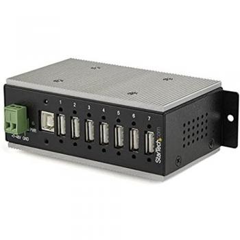Concentrador USB 2.0 de 7 Puertos Industrial StarTech.com
