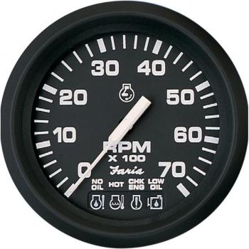 Faria 4 Inch Tachometer - 7,000 RPM