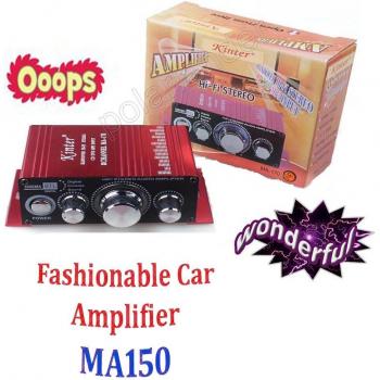 Amplificador de Audio Digital 12V MA150 Mini USB 2 Canales para Vehículo - 20W x 2