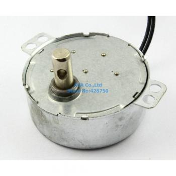 5-Piece AC Motor Synchronous 220-240V, 2.5-3 RPM, CW/CCW, 50/60Hz, 4W