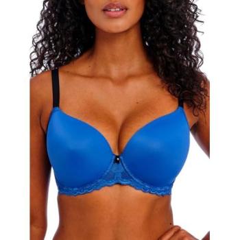 Blue Freya Offbeat Moulded Demi T-Shirt Bra (Size 36E)