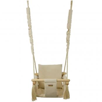 Balançoire bébé - max 20 kg - crème
