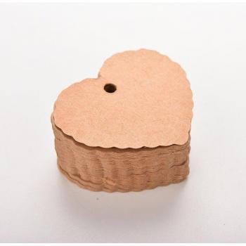 Kraftpapier Hochzeitsetiketten