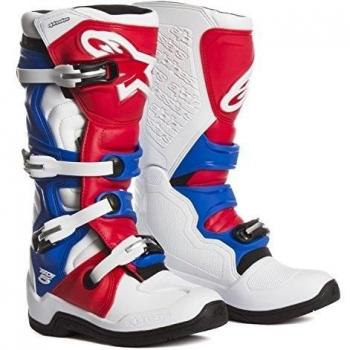 Cross Alpinestars Tech 5 Botas para Esquí en Azul, Blanco y Rojo