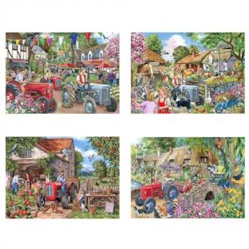 Farmers’ Friends Boxed Collection: 4 × 250 Big Pieces
