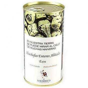 Alcachofas Enteras Aliñadas Extra El Navarrico 9/12 piezas 780gr