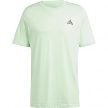 Adidas Essentials Linear Logo T-Shirt Men's Green Spark XL