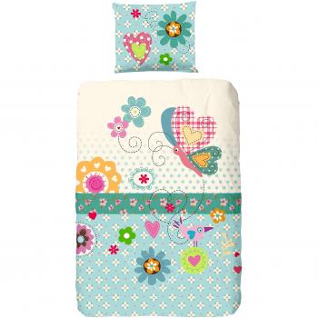 Parure Copripiumino Good Morning 200x140x1 cm, Cotone Multicolore