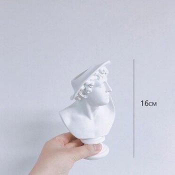 David Statue Planter Pen Holder Decorative Accessory