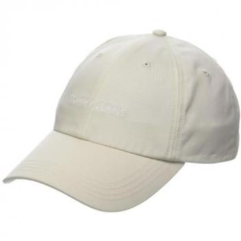 Gorra Tommy Hilfiger Tjw Linear Logo para mujer color blanco