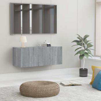Mueble para TV de madera contrachapada, vidaXL, 80x30x30 cm