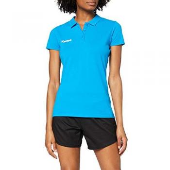 Kempa Damen Polo T-Shirt Hellblau F01 S