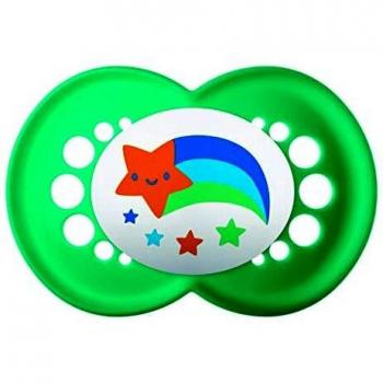 Sucettes Anatomiques Silicone Décors 6 Mois et + - Couleur : Dream big little one et Shine like the stars