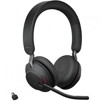 Jabra Evolve2 65 380c UC Stereo Headset Black 26599-989-999 JAB02292