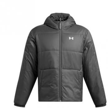 Giacca con cappuccio Under Armour Lightweight Insulated grigio scuro - XL