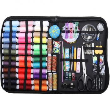 200pcs Needle and Thread Set - Portable Sewing Supplies for Adults