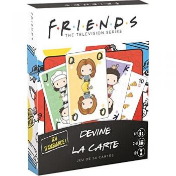 Jeu d'ambiance Asmodee Devine la Carte Friends - 6 ans et + | 2 à 6 joueurs | 10 minutes