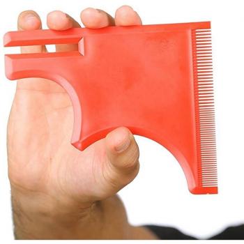 Herramienta de estilo de peluquería con líneas curvas multifuncionales