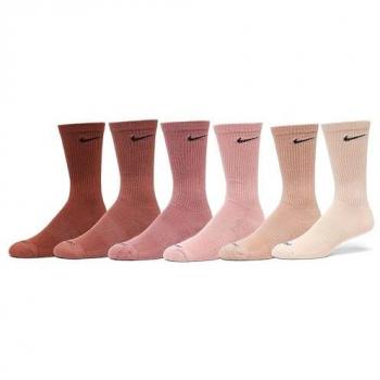 Calcetines Largos Nike Everyday Plus con Amortiguación (6 pares) - Multicolor (38-42)