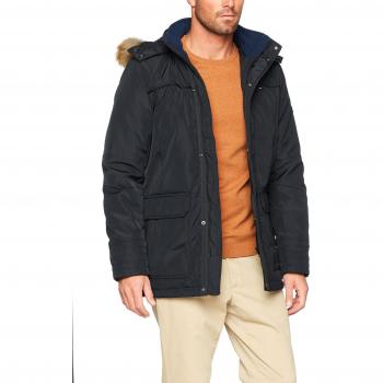 Hilfiger Denim Thdm Tech 27, Parka para Hombre, Negro