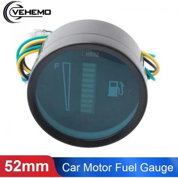 Medidor de Combustible LED Digital para Automóvil y Motocicleta 12V/24V