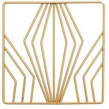 Tapis anti-bouchon de pot en fer forgé