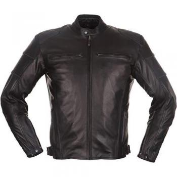 Giacca in pelle motociclistica Modeka Ruven Nero 5XL