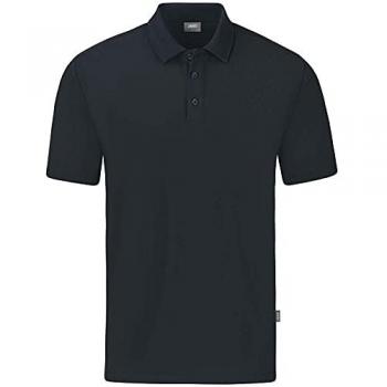 Jako Poloshirt Organic Stretch Grau