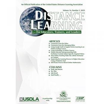 Distance Learning: Volume 16 #1 (Distance Learning Journal, Band 1)