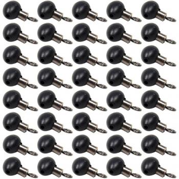 40Pcs Fishing Feeder Line Holder Beads