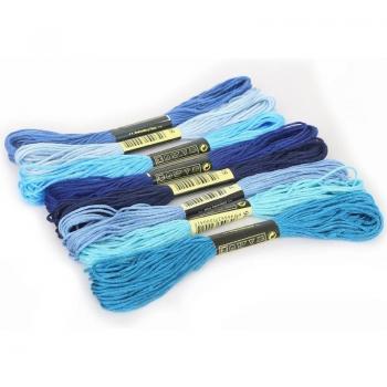 DMC Cotton Embroidery Thread 8 Skeins - Cross Stitch Floss