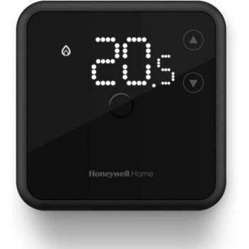 Termostato Ambiente Honeywell Home Display LED Efficienza Energetica Nero Cablato
