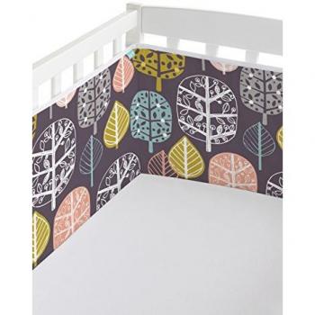 Skydd till spjälsäng HappyFriday Moshi moshi Woodland 210 x 40 cm