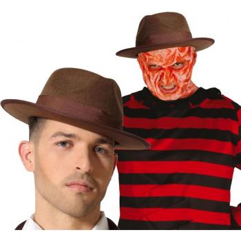 Sombrero de Fieltro Marrón Monstruo de Pesadilla