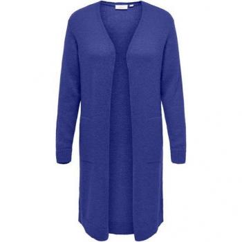 ONLY CARMAKOMA Damen Strickjacke CARANNIE LIFE in Clematis Blau