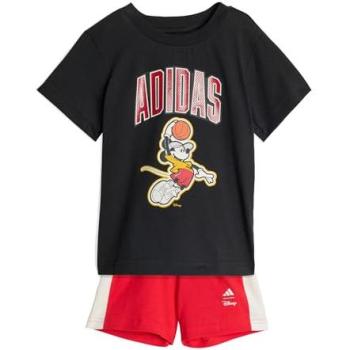 Baby Mickey Mouse Outfit by Adidas – T-Shirt & Shorts (Black & White)