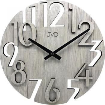 JVD Wanduhr HT113.2 - Wand-Uhr mit dekorativem Design