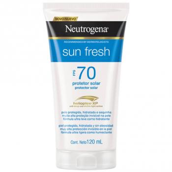 Protetor Solar Neutrogena Sun Fresh FPS 70 120ml