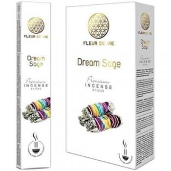Green Tree Räucherstäbchen-Halter Fleur de Vie Dream Sage Premium Incense Sticks 16gr