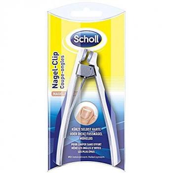 Scholl Fußnagelknipser Nagel-Clip, rostfrei