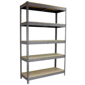 Scaffale SimonForté Heavy‑Load 2000×2400×450 mm – 5 piatti di legno, 400 kg ciascuno