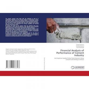Financial Analysis of Performance of Cement Industry