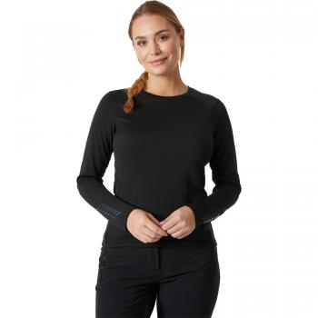 Helly Hansen Women's Lifa Active Crew Lightweight Base Layer Black S