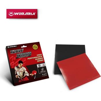 Winmax Durable Black Table Tennis Racket Rubber 4mm Thick