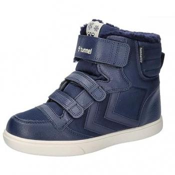 Hummel Stadil Super Tex Recycled Kinderstiefel Blau 32